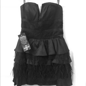Bebe black dress